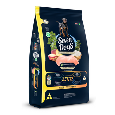 Seven Dogs Dog Food For Adult - Medium And Large Breeds-Chicken & Sweet Potatoes 14kg